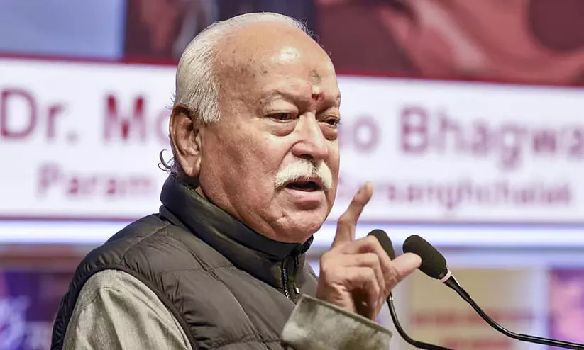 ഇന്ത്യയുടെ ഉയർച്ച തടയാൻ വ്യാജപ്രചാരണമെന്ന് ആർ.എസ്.എസ് മേധാവി മോഹൻ ഭാഗവത് ഇന്ത്യയുടെ ഉയർച്ച തടയാൻ വ്യാജപ്രചാരണമെന്ന് ആർ.എസ്.എസ് മേധാവി മോഹൻ ഭാഗവത്
