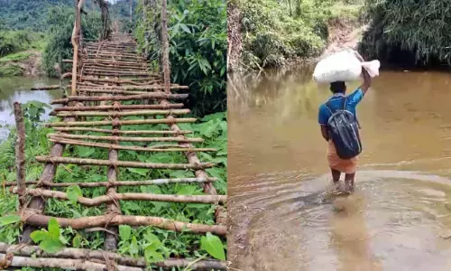 മഴ പെയ്താൽ വഴിയടഞ്ഞ് ഇടമലക്കുടി മഴ പെയ്താൽ വഴിയടഞ്ഞ് ഇടമലക്കുടി
