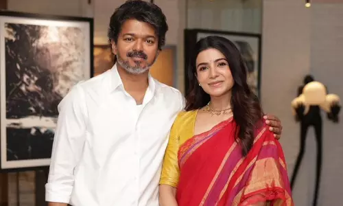 ‘വെറുമൊരു നടനായി മാത്രം ഒതുങ്ങേണ്ട ആളല്ല’; യുവതലമുറക്ക് വലിയൊരു മാതൃകയാണ് വിജയിയുടെ ഈ രാഷ്ട്രീയ യാത്രയെന്ന് സാമന്ത ‘വെറുമൊരു നടനായി മാത്രം ഒതുങ്ങേണ്ട ആളല്ല’; യുവതലമുറക്ക് വലിയൊരു മാതൃകയാണ് വിജയിയുടെ ഈ രാഷ്ട്രീയ യാത്രയെന്ന് സാമന്ത