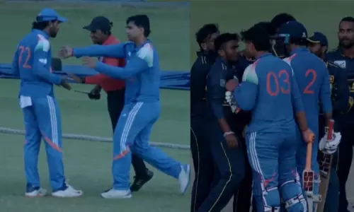 ഗ്രൗണ്ടിൽ തല്ല്; ഇന്ത്യൻ യുവതാരത്തിന് കനത്ത പിഴ വരുന്നു? ബി.സി.സി.ഐയുടെ പ്രതികരണം ഇങ്ങനെ... വീഡിയോ