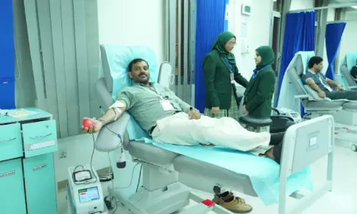 ലോക രക്തദാന ദിനം; റിയാദ് അലിഫ് സ്കൂളിൽ രക്തദാന ക്യാമ്പ് സംഘടിപ്പിച്ചു