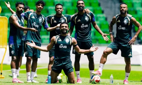 ലോകകപ്പ് 2026: സ്പെയിനിനെതിരെയുള്ള പോരാട്ടത്തിന് തയ്യാറെടുത്ത് സൗദി; ടീം ഇന്ന് അറ്റ്ലാൻറയിലേക്ക് തിരിക്കും