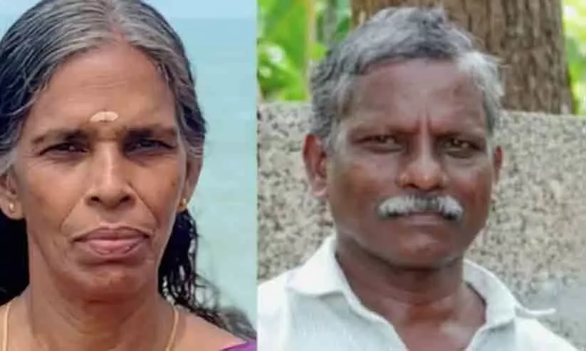 ഭാര്യ വെട്ടിക്കൊന്ന കേസ്: പ്രതി പിടിയിൽ, പ്രതിയെ പിടികൂടിയത് ബീവറേജിൽ മദ്യം വാങ്ങാൻ നിൽക്കുന്നതിനിടെ ഭാര്യ വെട്ടിക്കൊന്ന കേസ്: പ്രതി പിടിയിൽ, പ്രതിയെ പിടികൂടിയത് ബീവറേജിൽ മദ്യം വാങ്ങാൻ നിൽക്കുന്നതിനിടെ