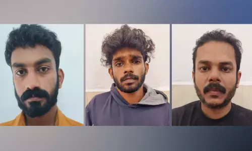 ഓപറേഷന്‍ തൂഫാൻ: 10 കിലോ കഞ്ചാവുമായി മൂന്നു പേർ പിടിയിൽ