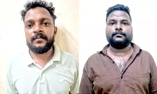 വിദേശത്ത് ജോലി വാഗ്ദാനം ചെയ്ത് ലക്ഷങ്ങൾ തട്ടിയ കേസിൽ രണ്ടുപേർ അറസ്റ്റിൽ വിദേശത്ത് ജോലി വാഗ്ദാനം ചെയ്ത് ലക്ഷങ്ങൾ തട്ടിയ കേസിൽ രണ്ടുപേർ അറസ്റ്റിൽ