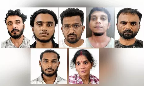 ഹോം ​സ്റ്റേ​യി​ൽ ല​ഹ​രി വി​ൽപ​ന; ഏ​ഴു​പേ​ർ അ​റ​സ്റ്റി​ൽ