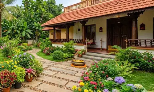 അഞ്ചര സെന്റ്- ചെറുതെങ്കിലും ചേലുള്ള ഇടം തീർക്കാം...