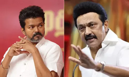 TVK Vijay, mk stalin