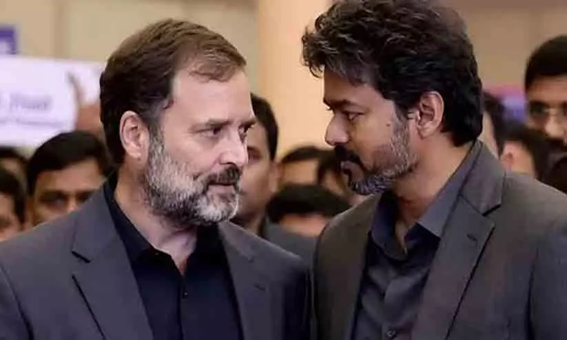 ഞാൻ നിങ്ങൾക്കൊപ്പം നിലകൊള്ളുന്നു; തമിഴ്നാട് മുഖ്യമന്ത്രി വിജയിക്ക് ജൻമദിനാശംസകൾ നേര്ന്ന് രാഹുൽ ഗാന്ധി ഞാൻ നിങ്ങൾക്കൊപ്പം നിലകൊള്ളുന്നു; തമിഴ്നാട് മുഖ്യമന്ത്രി വിജയിക്ക് ജൻമദിനാശംസകൾ നേര്ന്ന് രാഹുൽ ഗാന്ധി