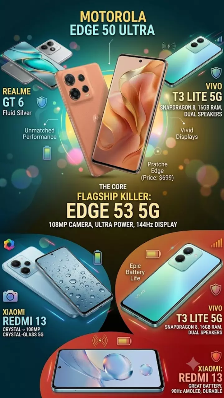പണവും ലാഭിക്കാം, 5G-യും മിന്നിക്കാം; ഈ മാസം വിപണി പിടിക്കുന്ന ബഡ്ജറ്റ് ഫ്രണ്ട്ലി ഫോണുകൾ! പണവും ലാഭിക്കാം, 5G-യും മിന്നിക്കാം; ഈ മാസം വിപണി പിടിക്കുന്ന ബഡ്ജറ്റ് ഫ്രണ്ട്ലി ഫോണുകൾ!