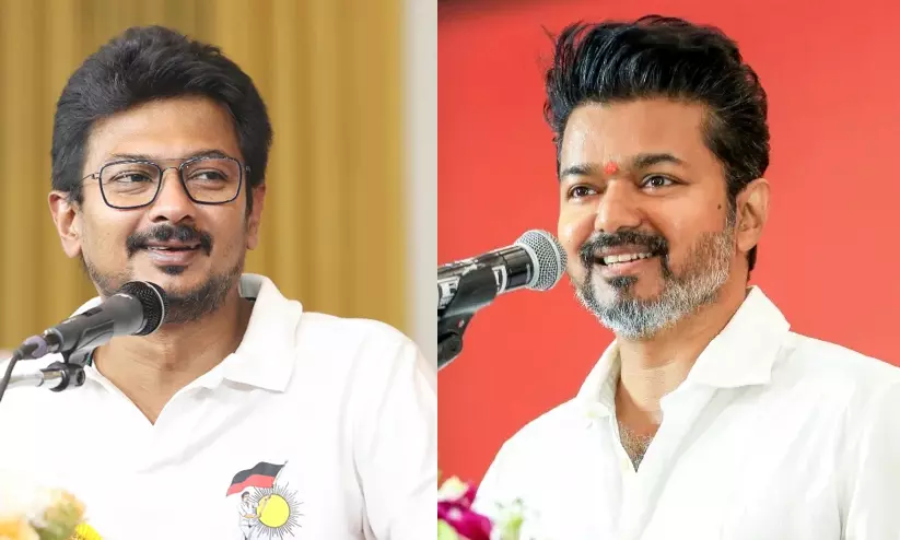 Udhayanidhi Stalin TVK Vijay Udhayanidhi Stalin TVK Vijay