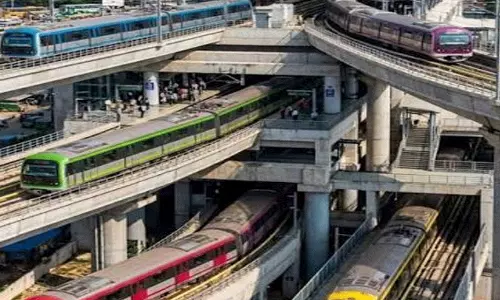 ന​മ്മ മെ​ട്രോ ബ്ലൂ ​ലൈ​ന്‍; ഒ​ക്ടോ​ബ​റി​ൽ പ​രീ​ക്ഷ​ണാ​ടി​സ്ഥാ​ന​ത്തി​ൽ   തു​റ​ക്കും