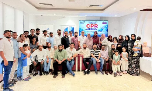 ജീവൻ രക്ഷാ അറിവ് പകർന്ന് കെ.എം.സി.സി അൽ ഖുവൈർ സി.പി.ആർ പരിശീലന ക്യാമ്പ്