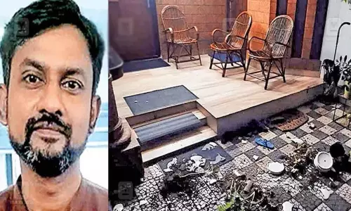 ഹൈബി ഈഡന്റെ വീടാക്രമിച്ചു; കൊല്ലുമെന്ന് ഭീഷണി, മുൻ സഹപാഠി അറസ്റ്റിൽ