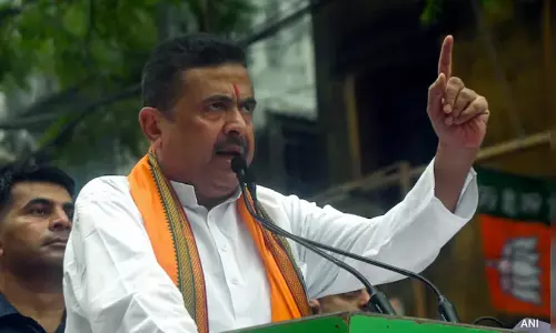 ബംഗാളിലും വർഗീയ അജണ്ടകൾ നടപ്പിലാക്കാന്‍ ബി.ജെ.പി: `ലൗ ജിഹാദ്, ലാന്‍റ് ജിഹാദ്, നിർബന്ധിത മതപരിവർത്തനം എന്നിവക്കെതിരെ കർശന നിയമം കൊണ്ടുവരും, ഏക സിവിൽ കോഡ് നടപ്പിലാക്കും -സുവേന്ദു അധികാരി