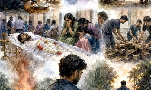 ചിതയിലെ നിലവിളി