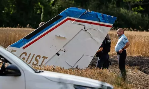 Plane crash France
