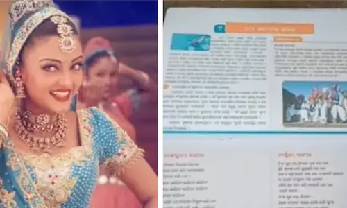 Bollywood song Nimbooda Nimbooda lyrics appear in textbook