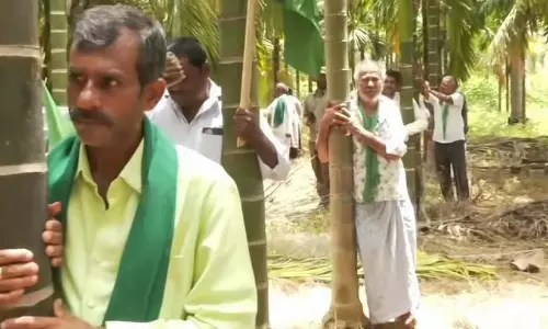 ബിഡദി ടൗൺഷിപ്പ് പദ്ധതിക്കെതിരെ കർഷകർ പ്രതിഷേധവുമായി രംഗത്ത് ബിഡദി ടൗൺഷിപ്പ് പദ്ധതിക്കെതിരെ കർഷകർ പ്രതിഷേധവുമായി രംഗത്ത്
