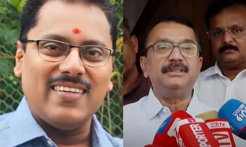 ‘ശേഷാദ്രിനാഥന്റെ സംഘ്പരിവാർ ബന്ധം: ഒളിക്കാൻ ഒന്നുമില്ലെങ്കിൽ സോഷ്യൽ മീഡിയയിൽ നിന്ന് എന്തിന് അപ്രത്യക്ഷനായി? -പി.എം. നിയാസ്