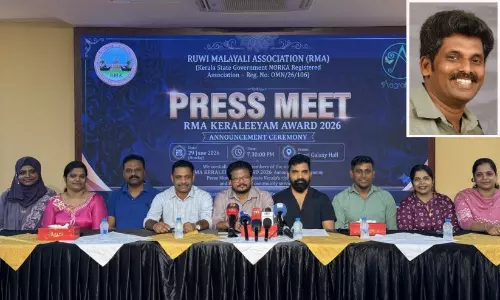 ബിനു കെ. സാമിന് ആർ.എം.എ കേരളീയം പുരസ്‌കാരം