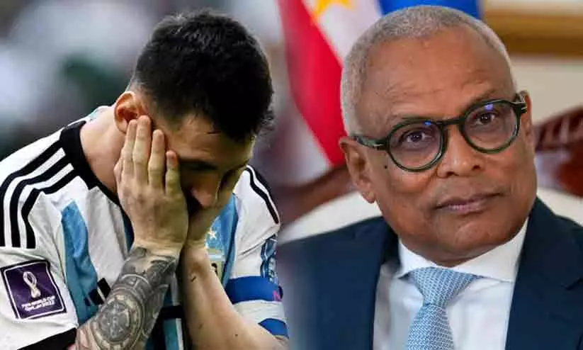 അർജന്റീനയെ ഒരു ഗോളിന് തോൽപിക്കും, മൈതാനത്തിറങ്ങുന്നത് ജയിക്കാൻ മാത്രം; കേപ് വെർഡെ പ്രസിഡന്റ് അർജന്റീനയെ ഒരു ഗോളിന് തോൽപിക്കും, മൈതാനത്തിറങ്ങുന്നത് ജയിക്കാൻ മാത്രം; കേപ് വെർഡെ പ്രസിഡന്റ്