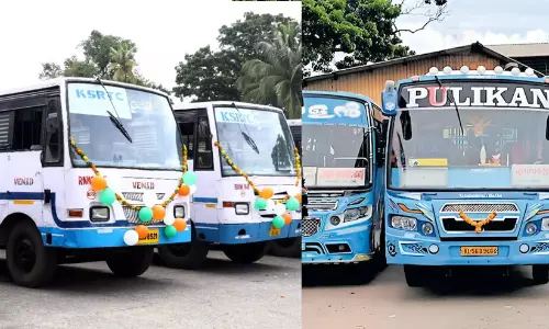 മത്സരമല്ല, സഹകരണം; സ്വകാര്യ ബസുകളെ രക്ഷിക്കാൻ കെ.എസ്.ആർ.ടി.സിയുടെ സമയ ക്രമീകരണം