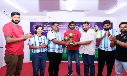 വേൾഡ് കപ്പ് കാർണിവലിൽ ഫുട്ബാൾ ആവേശം നിറച്ച് കല കുവൈത്ത്  ഫുട്ബാൾ ക്വിസ്   മത്സരവും ഫാൻസ് സംഗമവും