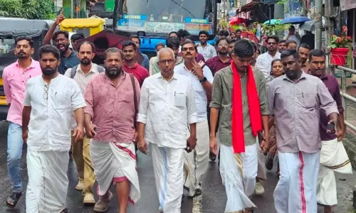 കാഫിർ സ്‌ക്രീൻഷോട്ട് കേസ്: ജിതിൻ ഭാസ്‌കർ ജയിൽ മോചിതനായി; വടകരയിൽ സി.പി.എം സ്വീകരണം
