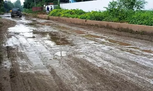 റോഡ്  വെട്ടിപ്പൊളിച്ചു; ദുരിതത്തിലായി കഞ്ചിക്കോട് വ്യവസായ മേഖല