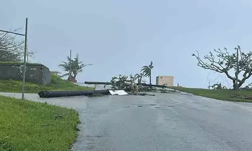 പസഫിക് ദ്വീപുകളിൽ വീ‍ശിയടിച്ച് ബാവി ചുഴലിക്കാറ്റ്; വടക്കൻ മരിയാന മേഖലയിൽ കനത്ത നാശനഷ്ടം