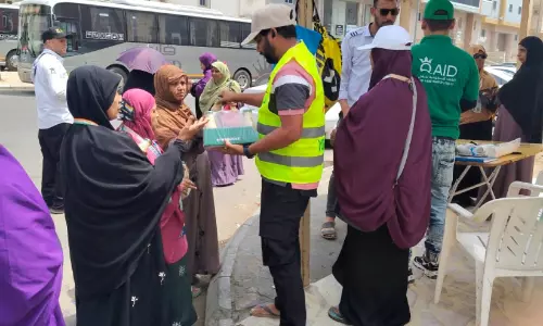 ഹജ്ജ് തീർഥാടകർക്ക് കൈത്താങ്ങായി മക്ക ഇന്ത്യൻ വെൽഫെയർ അസോസിയേഷൻ
