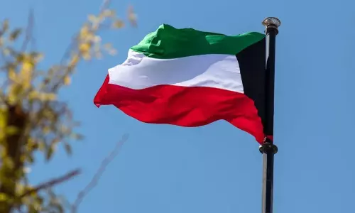 Kuwait flag Kuwait flag