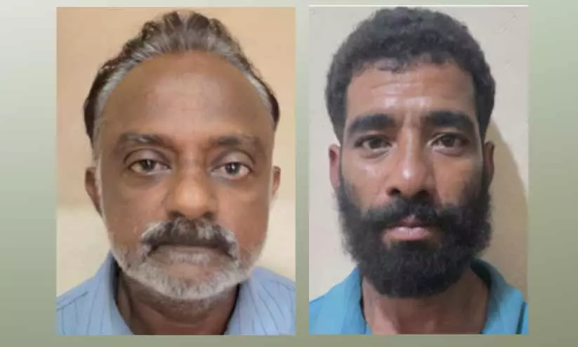 ലോറിയുടെ ബാറ്ററി മോഷണം: രണ്ടു മലയാളികൾ അറസ്റ്റിൽ ലോറിയുടെ ബാറ്ററി മോഷണം: രണ്ടു മലയാളികൾ അറസ്റ്റിൽ