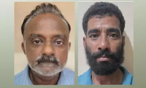 ലോ​റി​യു​ടെ ബാ​റ്റ​റി മോ​ഷ​ണം: ര​ണ്ടു മ​ല​യാ​ളി​ക​ൾ അ​റ​സ്റ്റി​ൽ
