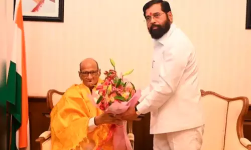 Sharad Pawar Eknath Shinde Sharad Pawar Eknath Shinde