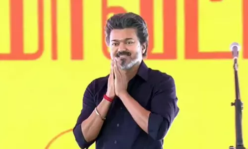 കരുർ ദുരന്തത്തിന് ശേഷം ആദ്യ സന്ദർശനവുമായി  വിജയ്; 32 കുടുംബങ്ങൾക്ക് നിയമന ഉത്തരവ് കൈമാറി
