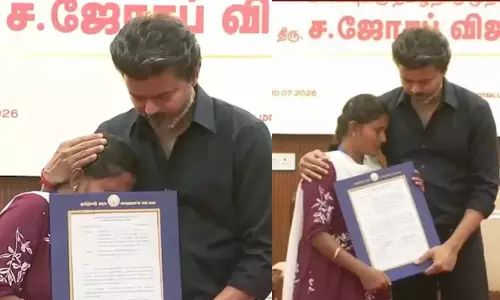 Tamil Nadu Chief Minister Joseph Vijay
