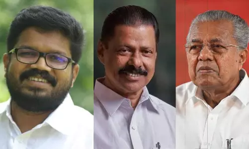 പി​ണ​റാ​യി വി​ജ​യ​ൻ-​എം.​വി. ഗോ​വി​ന്ദ​ൻ-​കെ.​കെ. രാ​ഗേ​ഷ് ത്രയം: വി​മ​ർ​ശ​ന​ങ്ങ​ൾ പുതിയ വ​ഴി​ത്തി​രി​വി​ൽ