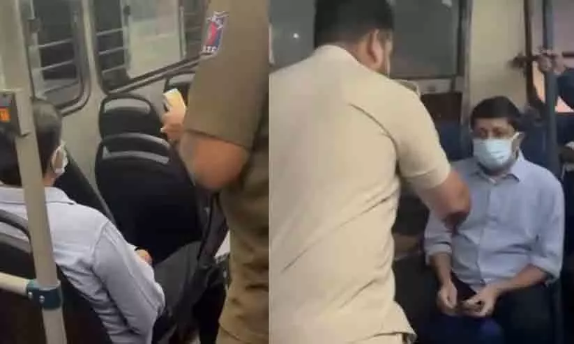 ചില്ലറ നൽകിയില്ല; കർണാടകയിൽ മന്ത്രിയെ ബസിൽ നിന്ന് ഇറക്കി വിട്ട് കണ്ടക്ടർ ചില്ലറ നൽകിയില്ല; കർണാടകയിൽ മന്ത്രിയെ ബസിൽ നിന്ന് ഇറക്കി വിട്ട് കണ്ടക്ടർ