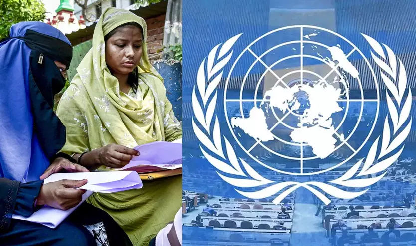 UN experts flag concerns over SIR deletions UN experts flag concerns over SIR deletions