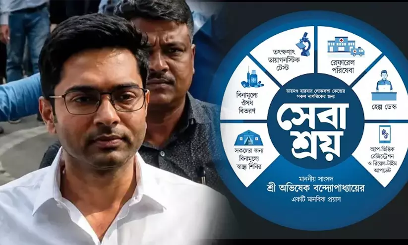 സബാശ്രയ് മെഡിക്കൽ ക്യാമ്പിലെ ചികിൽസയെ തുടർന്ന് കാൽ മുറിച്ചുമാറ്റിയെന്ന് പരാതി; തൃണമൂൽ എം.പി അഭിഷേക് ബാനർജിക്കെതിരെ കേസ് സബാശ്രയ് മെഡിക്കൽ ക്യാമ്പിലെ ചികിൽസയെ തുടർന്ന് കാൽ മുറിച്ചുമാറ്റിയെന്ന് പരാതി; തൃണമൂൽ എം.പി അഭിഷേക് ബാനർജിക്കെതിരെ കേസ്