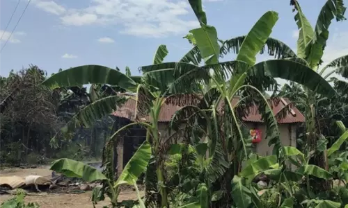 The house of Shanichara Bote The house of Shanichara Bote