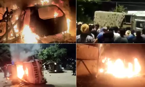 Mob Attack at Assam Rifles Camp