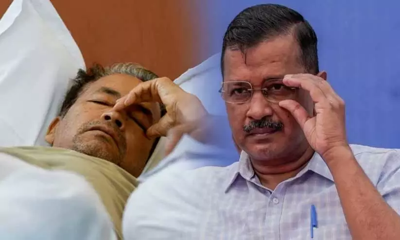 ‘ധർമേന്ദ്ര പ്രധാൻ രാജിവെക്കണം, വാങ്ചുക്കിനെ വിദ്യാഭ്യാസ മന്ത്രിയാക്കണം’; സി.ജെ.പിയ്ക്ക് ഐക്യദാർഢ്യവുമായി കെജ്രിവാൾ സമരപ്പന്തലിൽ ‘ധർമേന്ദ്ര പ്രധാൻ രാജിവെക്കണം, വാങ്ചുക്കിനെ വിദ്യാഭ്യാസ മന്ത്രിയാക്കണം’; സി.ജെ.പിയ്ക്ക് ഐക്യദാർഢ്യവുമായി കെജ്രിവാൾ സമരപ്പന്തലിൽ
