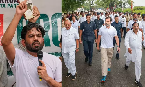 അന്ന് ‘ട്രാവൽ വ്ലോഗ്’ എന്ന് പരിഹസിച്ചു; ഇന്ന് രാഹുൽ ഗാന്ധിയുടെ സഹായം തേടി സി.ജെ.പി: ചർച്ചയായി അഭിജീത് ദിപ്കെയുടെ പഴയ പോസ്റ്റ് അന്ന് ‘ട്രാവൽ വ്ലോഗ്’ എന്ന് പരിഹസിച്ചു; ഇന്ന് രാഹുൽ ഗാന്ധിയുടെ സഹായം തേടി സി.ജെ.പി: ചർച്ചയായി അഭിജീത് ദിപ്കെയുടെ പഴയ പോസ്റ്റ്