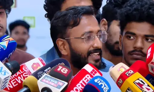 കെ.എസ്.യുവിന്റെ ചോരയും നീരുമാണ് ഈ സർക്കാർ, തെറ്റ് ചൂണ്ടിക്കാട്ടുക മാത്രമാണ് ചെയ്തത് -അലോഷ്യസ് സേവ്യർ, മുഖ്യമന്ത്രി ഗൗനിക്കാതെ പോയതിൽ പ്രതികരിച്ച് കെ.എസ്.യു