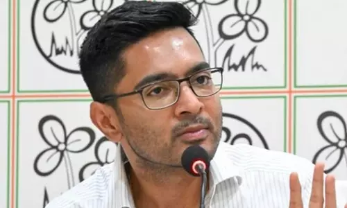 `അവർ തിരികെ വന്നാൽ ഒരു മണിക്കൂറിനകം തൃണമൂലിൽ നിന്ന് രാജിവെക്കും, എന്നെയും ഇ.ഡി വിളിപ്പിച്ചിട്ടുണ്ട് ഞാന് ഓടിപ്പോയിട്ടില്ല -അഭിഷേക് ബാനർജി `അവർ തിരികെ വന്നാൽ ഒരു മണിക്കൂറിനകം തൃണമൂലിൽ നിന്ന് രാജിവെക്കും, എന്നെയും ഇ.ഡി വിളിപ്പിച്ചിട്ടുണ്ട് ഞാന് ഓടിപ്പോയിട്ടില്ല -അഭിഷേക് ബാനർജി