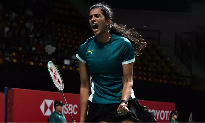 ജപ്പാൻ ഓപ്പൺ 2026; അകാനെ യാമാഗുച്ചിയെ തകർത്ത് പി.വി. സിന്ധുവിന് ചരിത്ര കിരീടം ജപ്പാൻ ഓപ്പൺ 2026; അകാനെ യാമാഗുച്ചിയെ തകർത്ത് പി.വി. സിന്ധുവിന് ചരിത്ര കിരീടം