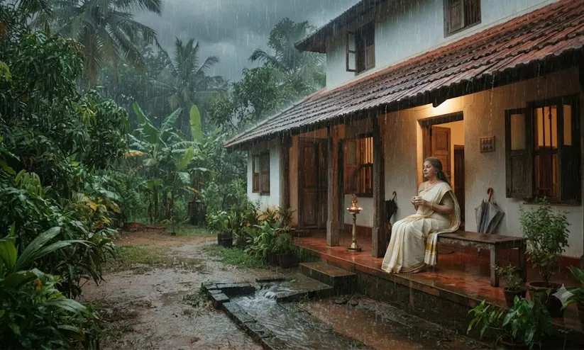 മഴക്കാലത്തെ വീട് -ഓർമ കുറിപ്പ് മഴക്കാലത്തെ വീട് -ഓർമ കുറിപ്പ്